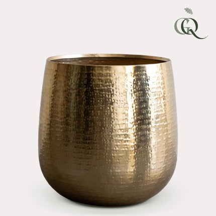Plantenpot - Goud - Gina Da Karakter  - L - H30 - W28