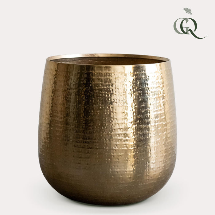 Plantenpot - Goud - Gina Da Karakter  - L - H30 - W28