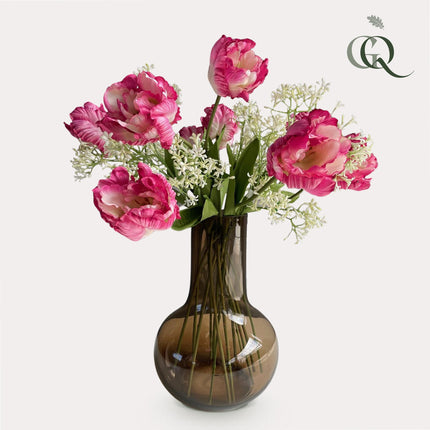Flores artificiales - Ramo L - Glamour romántico - ↕80cm
