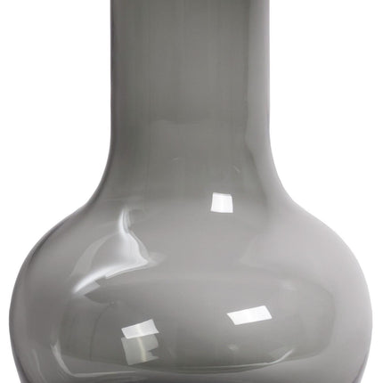 Vase à fleurs en verre - S - H37 L25 - Seim - Gris