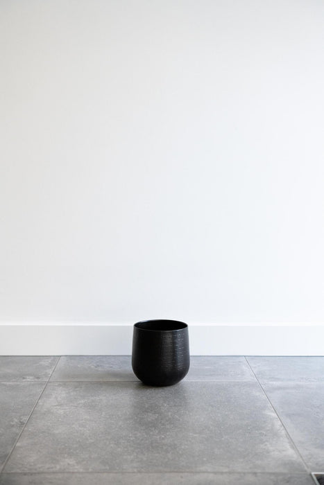 Plantenpot - Matzwart - Gina Da Karakter - S - H16 - W16