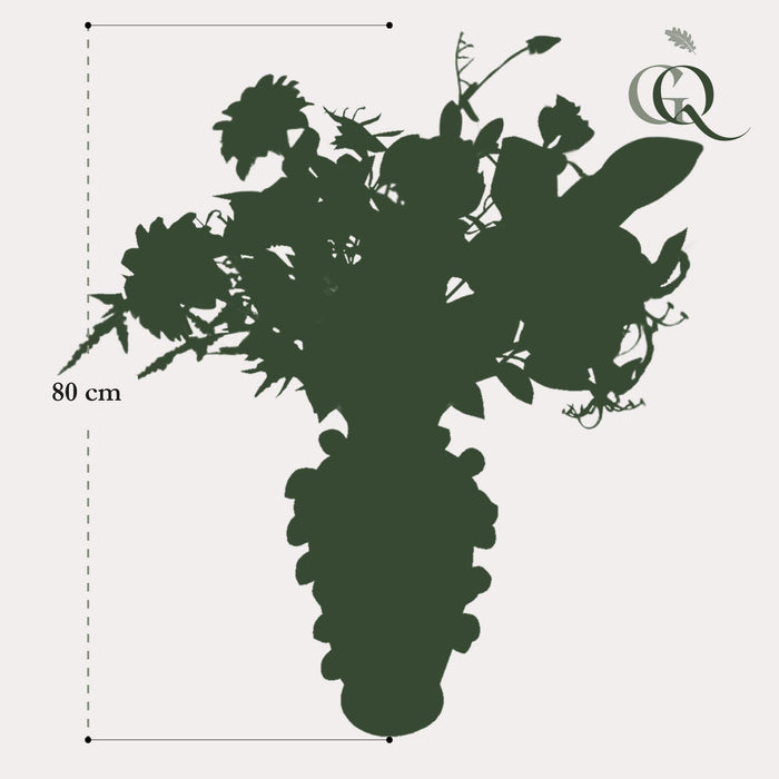 Kunstbloemen - Boeket L - Happy Vibes - ↕80cm