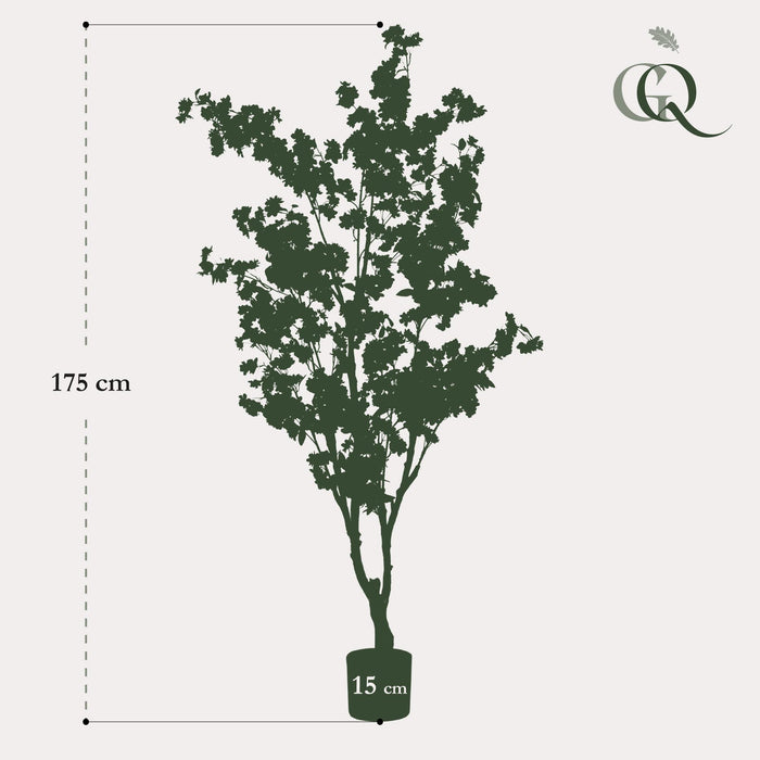 Kunstplant - Kersenbloesem - Roze - ↕175cm - Ø15cm