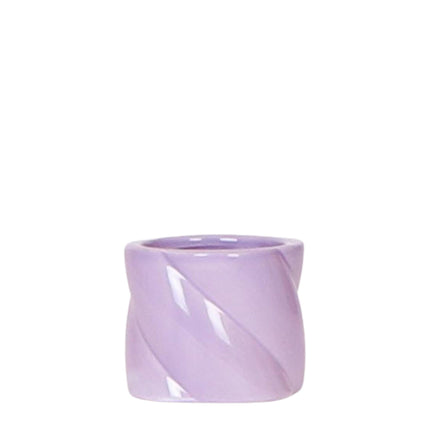 Hummingbird Home | Dekorativer Blumentopf in Bonbonfarben – Flieder – Ø 6 cm