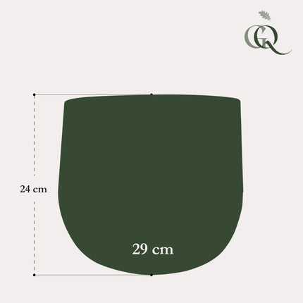 Pot - Koper - Elisa vintage green - set van 3