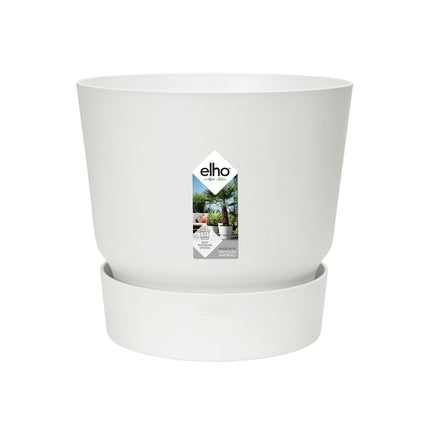 Pot elho Greenville Round white - D14 x H13 - Plant pot