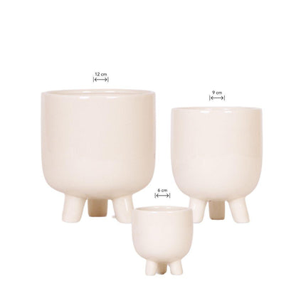 Kolibri Home | Combi deal - Gummy travertine pots