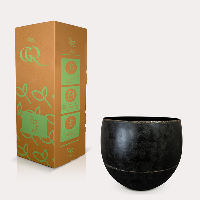 Pot - Zwart - Belia vintage black - XL - H33 - W38