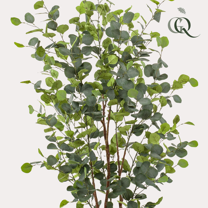 Kunstplant - Eucalyptus - Blauwe Gomboom  - ↕140cm - Ø15cm