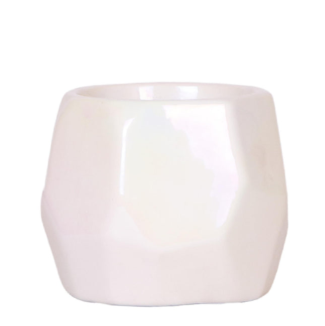 Maceta Kolibri Home I Pearl - Travertino - Ø9cm