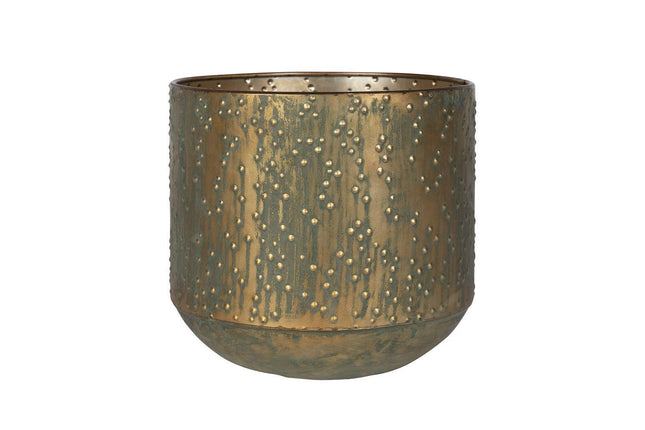 Plantenpot Lian Koper Groen - D21