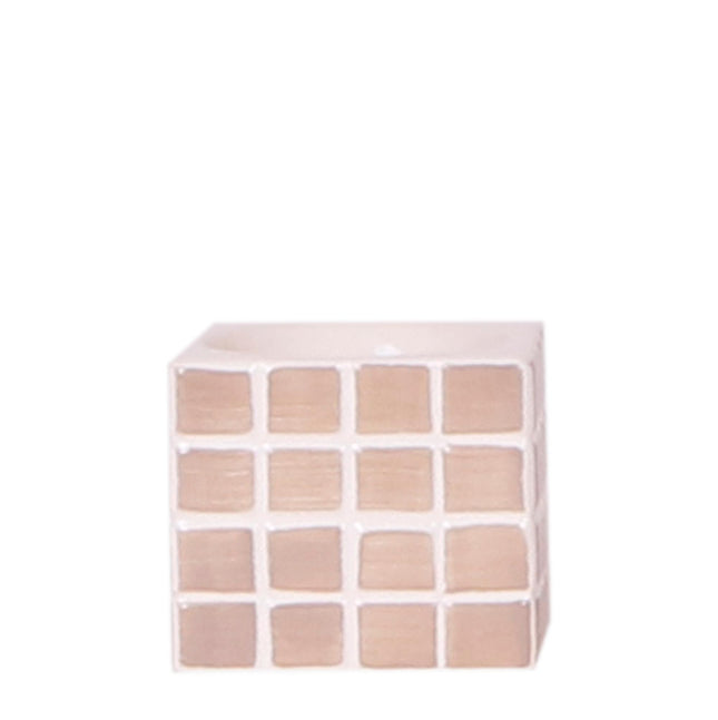 Kolibri Home | Maceta decorativa Mosa - Marrón - Ø6cm