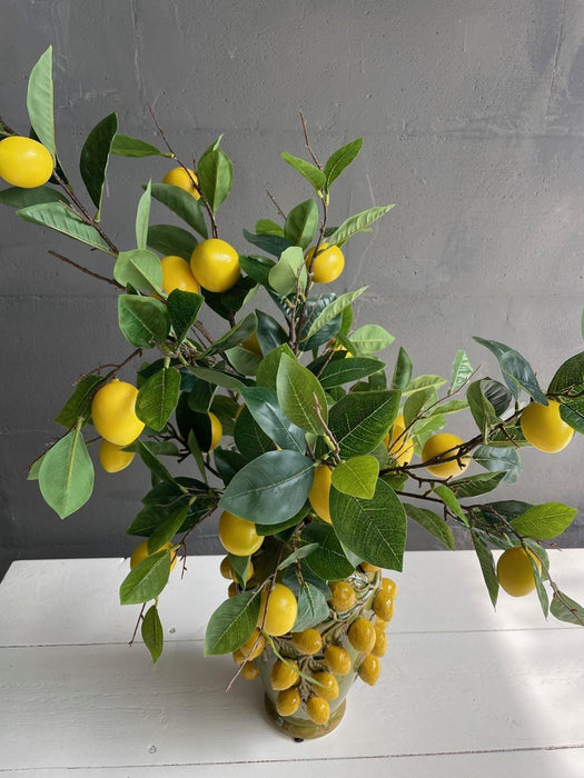 Kunstbloemen - Boeket L - Lemon Glow - ↕80cm