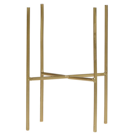 Kolibri Home | Plant Stand - Gold Metal Plant Riser - Ø12cm
