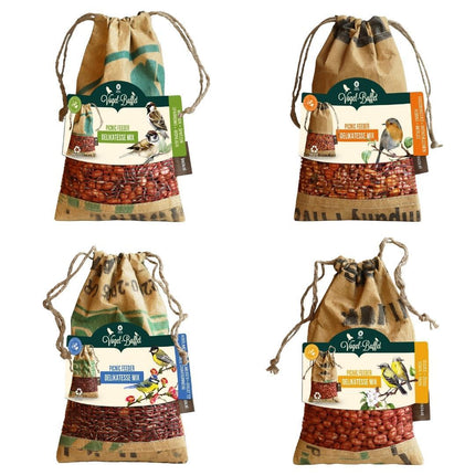 Buffet d'oiseaux | Mélange pour pique-nique d'oiseaux, lot de 4 | 4 sachets de 300 g