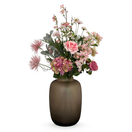 Fleurs artificielles - Bouquet L - Rose tendre - ↕89cm