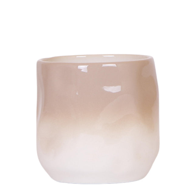 Kolibri Home | Maceta decorativa Gradience - Marrón - Ø9cm