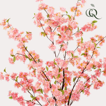Artificial Cherry Blossom Plant - Pink - ↕135cm - Ø14cm