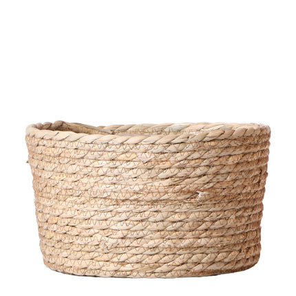 Kolibri Home | Reed Basket Flower Bowl - Woven wicker decorative bowl - Ø30cm