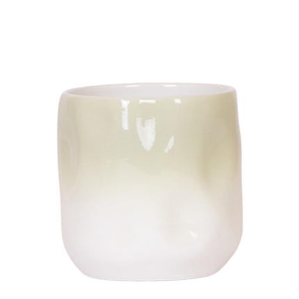 Hummingbird Home | Dekorativer Übertopf Gradience – Grün – Ø 9 cm