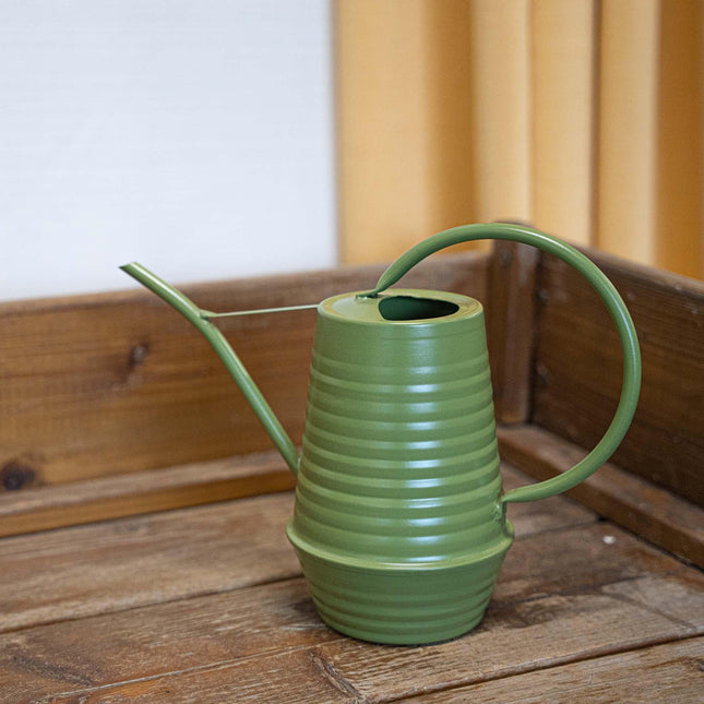 Blumengießkanne – Zink – 1 Liter – Grün