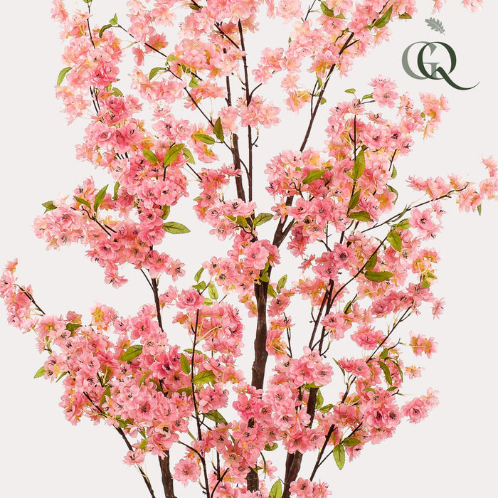 Kunstplant - Kersenbloesem - Roze - ↕175cm - Ø15cm