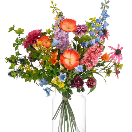 Fleurs artificielles - Bouquet XL - Electric Love - ↕90cm