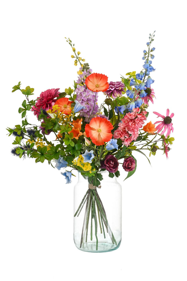 Künstliche Blumen – Strauß XL – Electric Love – ↕90 cm