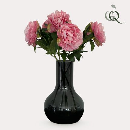 Flores artificiales Solo - Rosa claro - Peonías - 5 unidades - ↕65cm