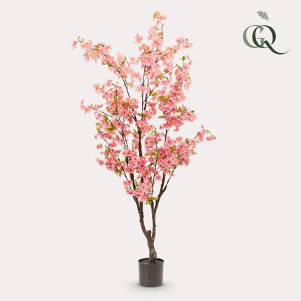 Kunstpflanze – Kirschblüte – Rosa – ↕175 cm – Ø15 cm
