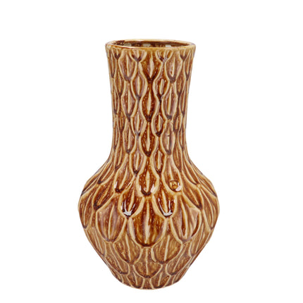 Vase en pierre M - H39 L23 - Boa Brown