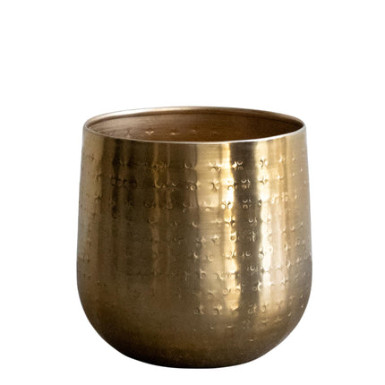 Plantenpot - Goud - Gina Da Karakter  - S - H16 - W16