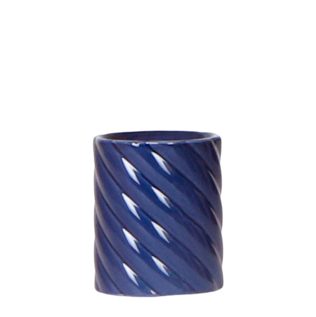 Kolibri Home | Maceta decorativa para dulces | Alta - Azul - Ø6cm