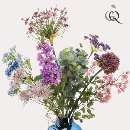 Flores artificiales - Ramo XL - El poder de los tonos pastel - ↕90 cm