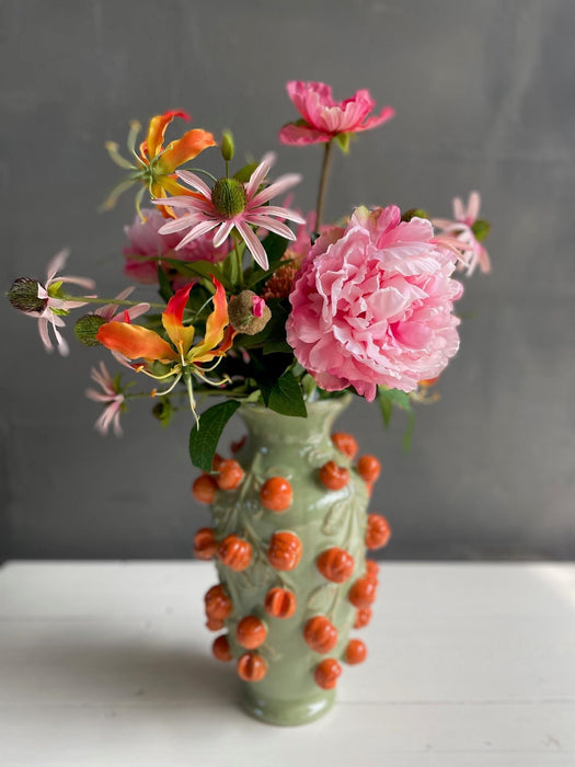 Kunstbloemen - Boeket L - Sparkling Pink - ↕80cm