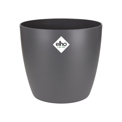 elho Brussels Round Anthracite Pot D20 x H19 - Planter