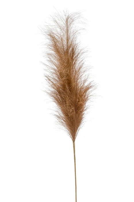 Kunstbloemen Solo - 6x - ↕115cm - Pampas Plumes - Brown
