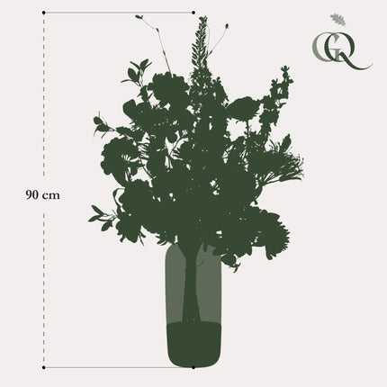 Fiori artificiali - Bouquet XL - Lusso Glam - ↕90cm