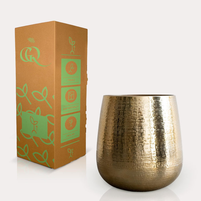 Plantenpot - Goud - Gina Da Karakter  - XL - H40 - W35