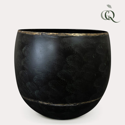 Maceta - Negra - Belia vintage negra - L - H28 - W33