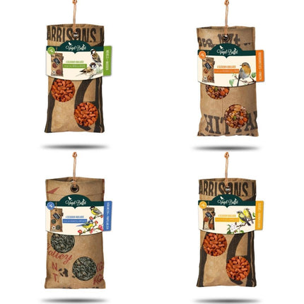 Buffet pour oiseaux | Mélange écologique de nourriture pour oiseaux en sachets de 4 (4 x 300 g)