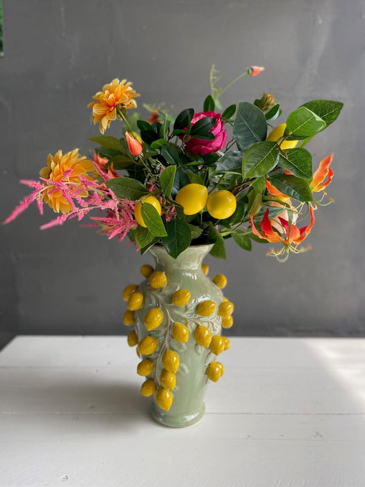 Kunstbloemen - Boeket L - Happy Vibes - ↕80cm
