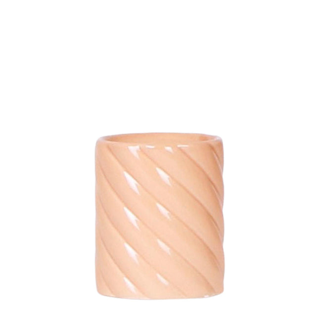 Kolibri Home | Maceta decorativa Candy | Alta - Melocotón - Ø6cm