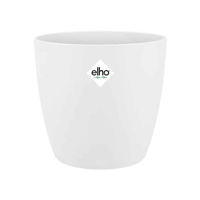 Pot elho Brussels Rund Hvid D30 x H27 - Plantepotte