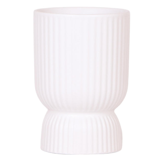 Kolibri Home | Maceta Diabolo blanca - Ø12cm