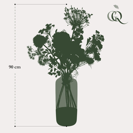 Flores artificiales - Ramo XL - El poder de los tonos pastel - ↕90 cm