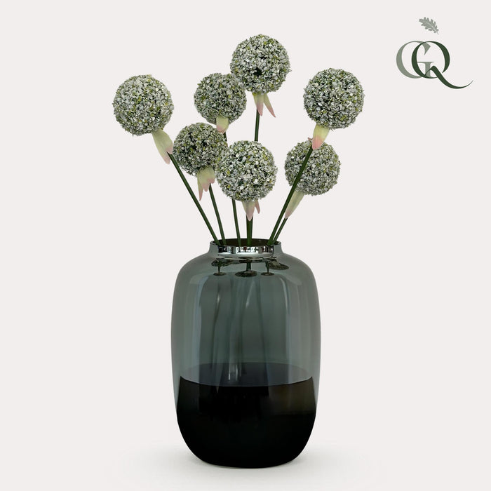 Kunstbloemen Solo - 7x - ↕70cm - Allium Flower - White