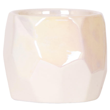 Kolibri Home I Pearl Topf – Travertin – Ø 12 cm