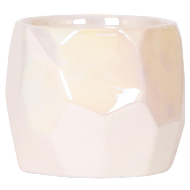 Maceta Kolibri Home I Pearl - Travertino - Ø12cm