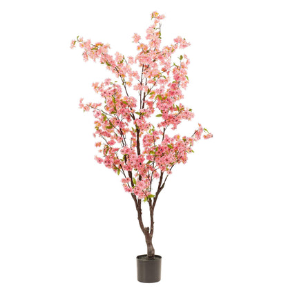 Kunstpflanze – Kirschblüte – Rosa – ↕175 cm – Ø15 cm
